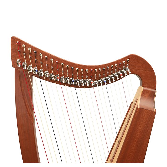 Celtic Harp Cèilidh 24 strings Mahogany - Image 2