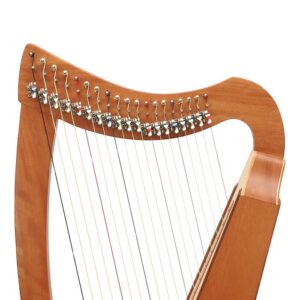 Alternative view of Celtic Harp Cèilidh 19 strings Mahogany