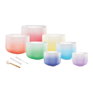 Meinl Colour Crystal Singing Bowls Chakra Set