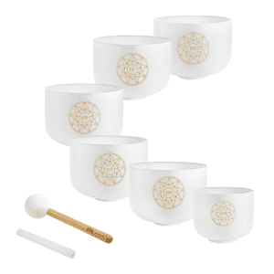 Meinl Crystal Singing Bowls Solfeggio Set