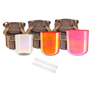 Meinl Essence Crystal Singing Bowl Set E C G