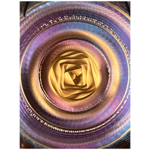 Alternative view of Grotta Sonora 19″ Handheld Gong 1