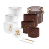 Meinl 4-piece Om Crystal Singing Bowl Set