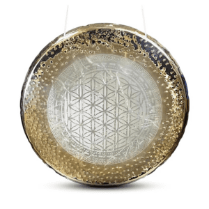 Mirror Gong Flower of Life 70cm